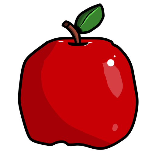 apple  fruit  drawing