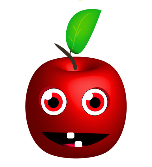 apple smiling fresh