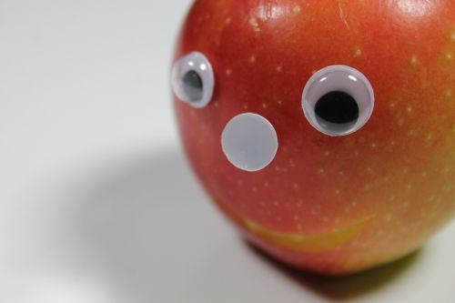 apple face fruit