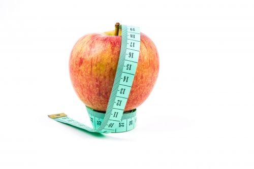 Apple With Measuring Tape