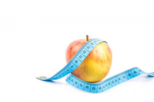 Apple With Measuring Tape