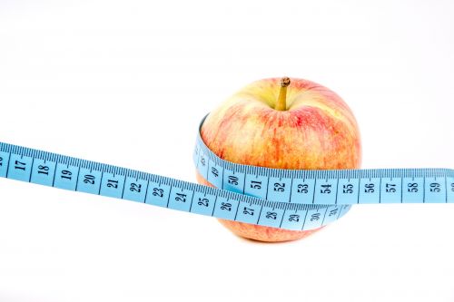 Apple With Measuring Tape