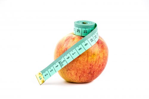 Apple With Measuring Tape