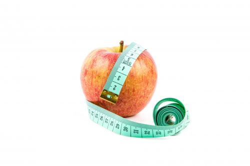 Apple With Measuring Tape