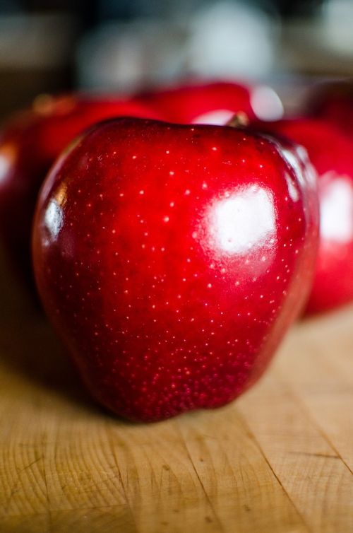apples fruit red apple