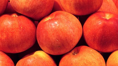 apples fruit stand market