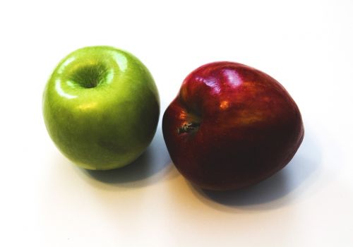 apples red green
