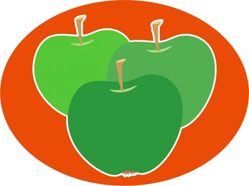 apples green fruit