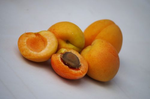 apricots fruit orange