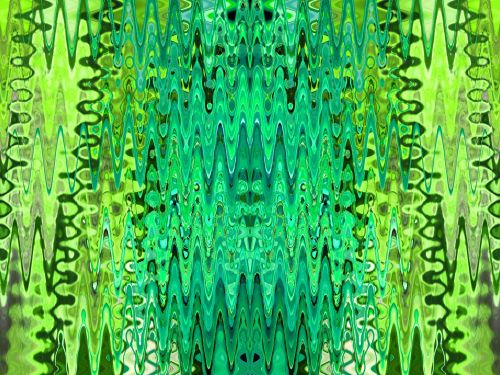 Aqua And Green Pattern