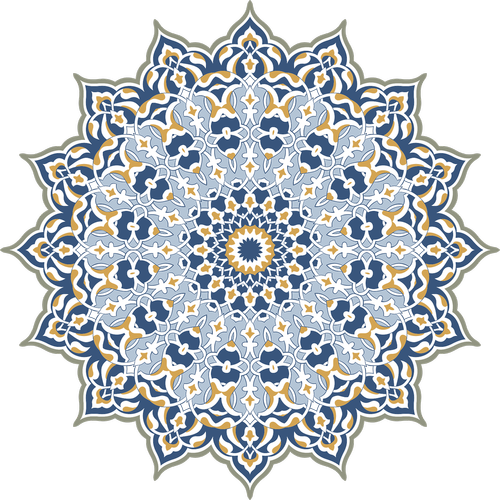arabesque  mandala  decorative