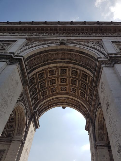 arc de triomphe paris city