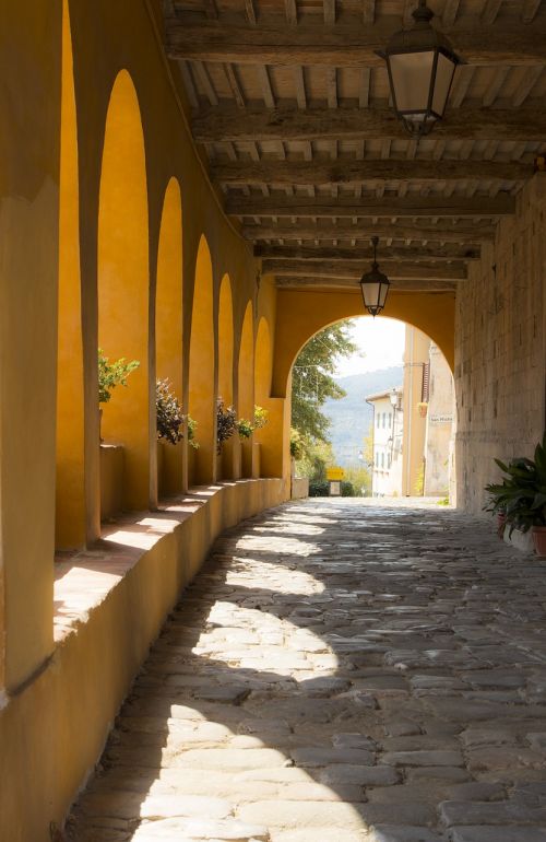 arcade palazzo porch