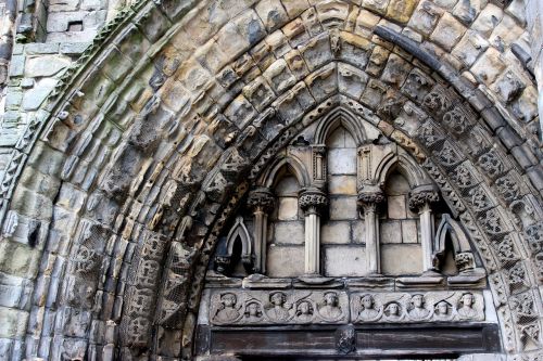 arch medieval abbey