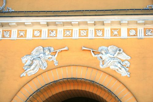 arch entrance detail