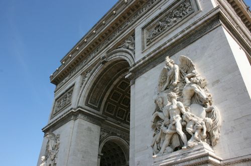 arch of triumph paris france