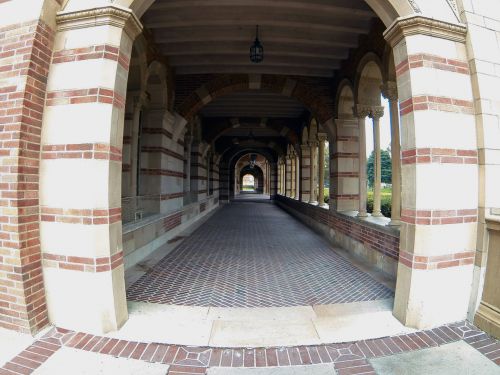Arched Brick Walkway