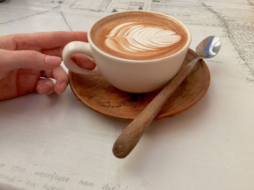 architectural brewed coffee cappuccino