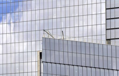 architecture glass steel