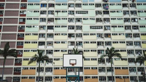architecture basketball court building