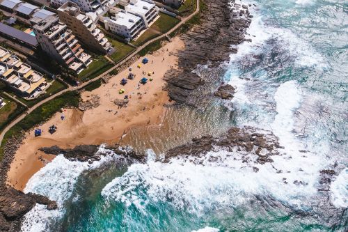 architecture beach buildings