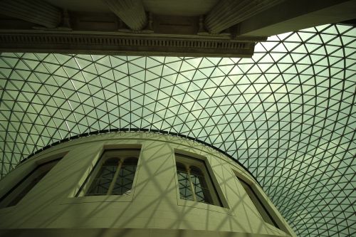 architecture british museum ceiling