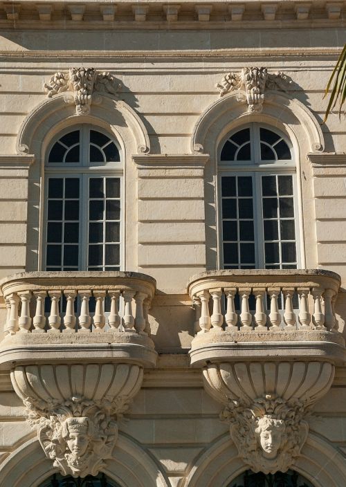 architecture windows balconies