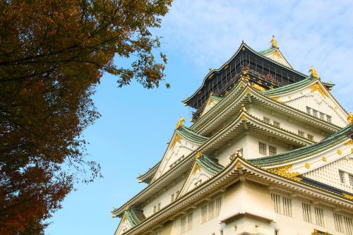 castle autumn architecture