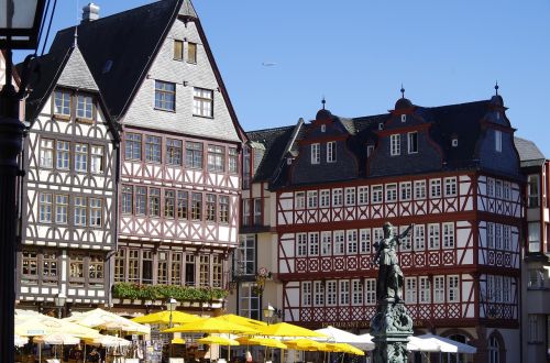 architecture traditional half-timbered