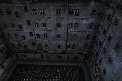 architecture dark abandoned