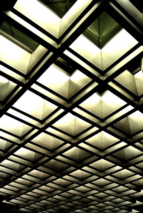 architecture ceiling abstract