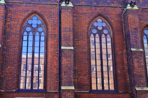 architecture window church