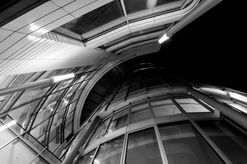 architecture glass futuristic