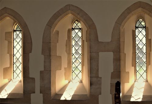 architecture window church
