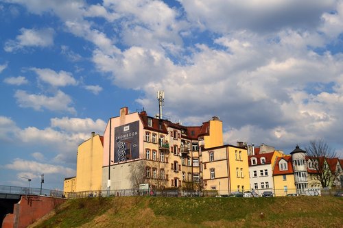 architecture  sky  kamienica