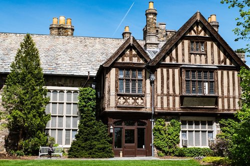 architecture  old house  new jersey botanical garden