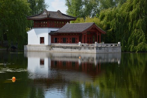 architecture  china  stone boat