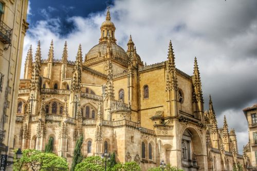 architecture buildings segovia