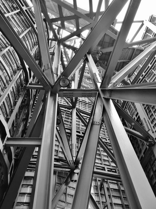 architecture iron steel