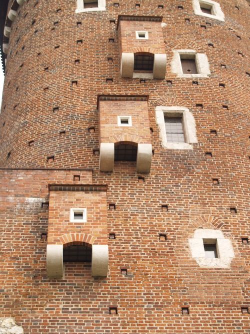 architecture brick window