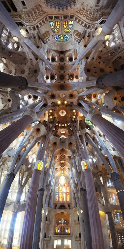 architecture cathedral sagrada familia