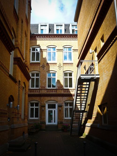 architecture brick building