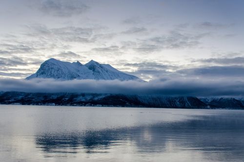 arctic mountain winter