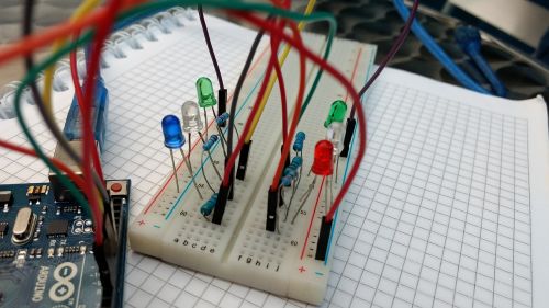 arduino circuit cables