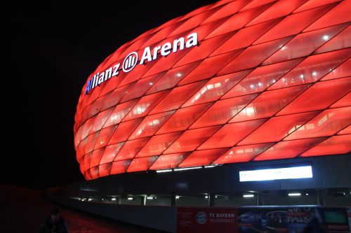 arena stadium red