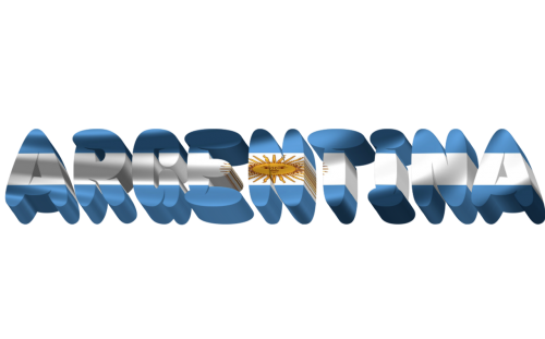 argentina country 3d