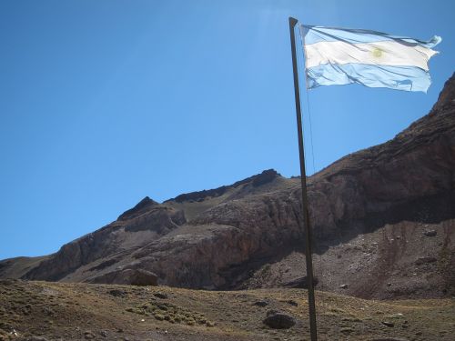 argentina andes flag