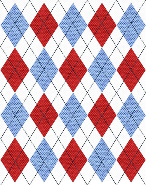 argyle fabric pattern