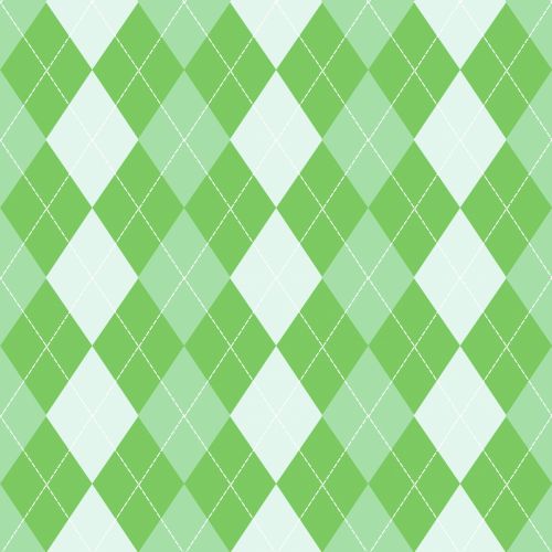 Argyle Background Green Pattern