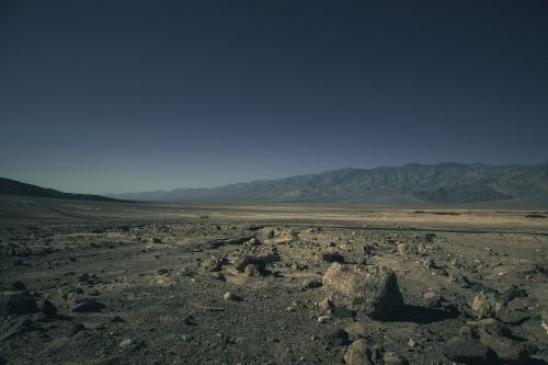 arid barren desert